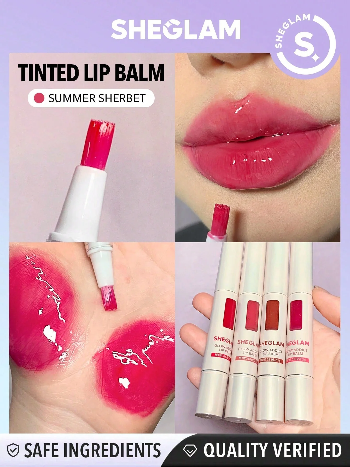 SHEGLAM Glow Addict Lip Balm - Image 4