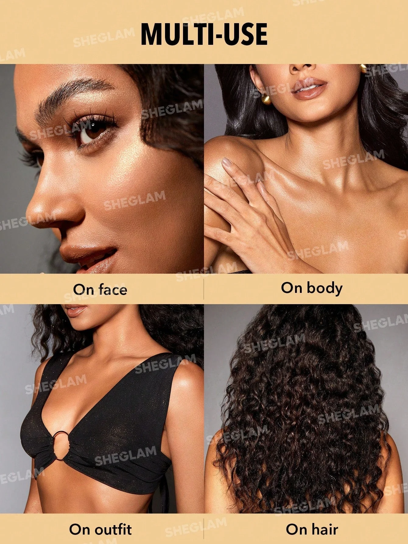 SHEGLAM Go Go Glow Highlighting Body Mist - Image 7