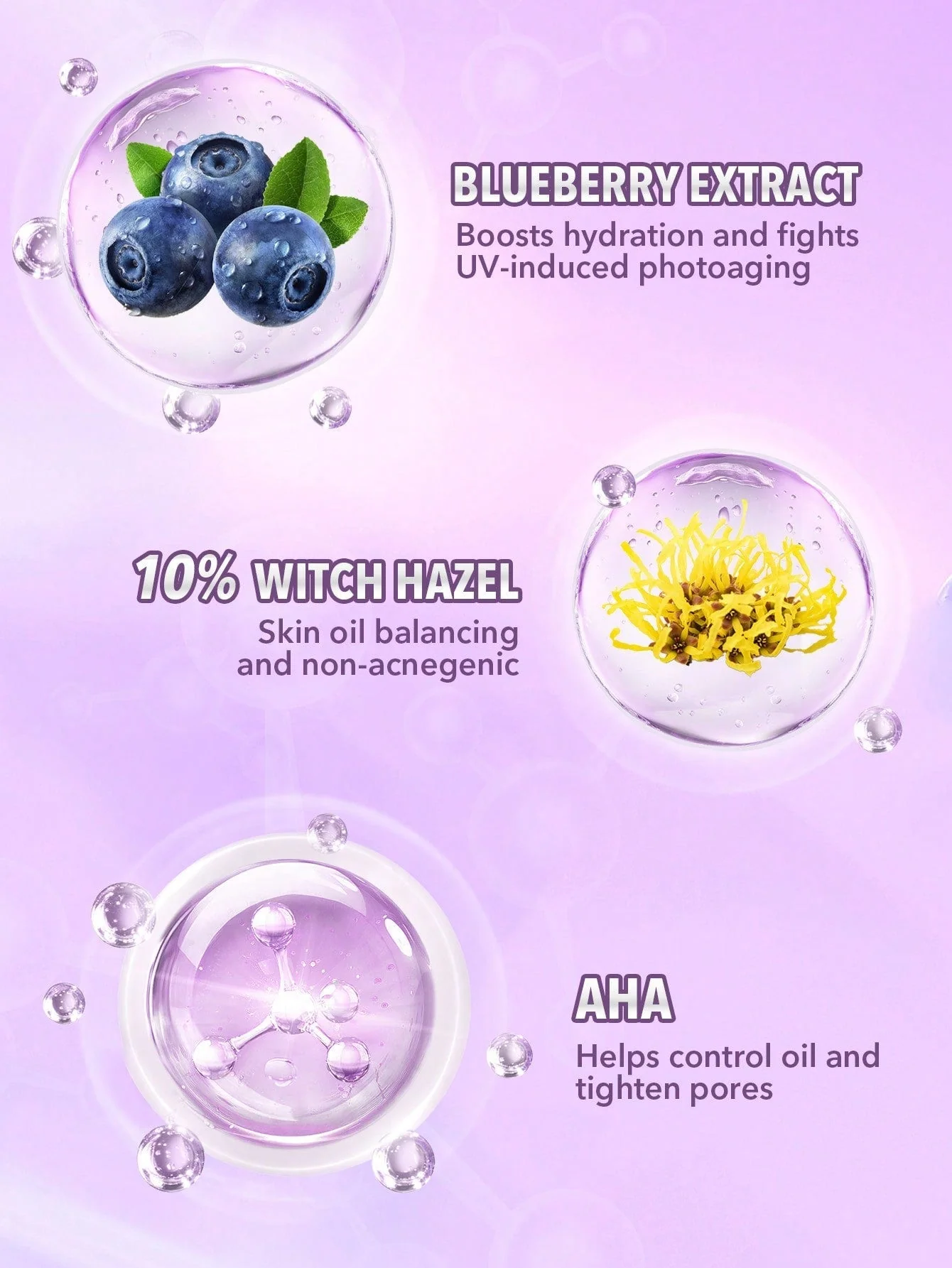 SHEGLAM Good Grip Hydrating Primer-Blueberry+AHA - Image 6