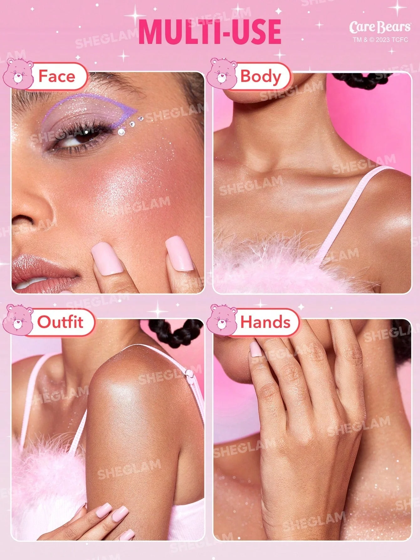 SHEGLAM Highlighting Puff Body & Dress Highlighting Puff - Image 7