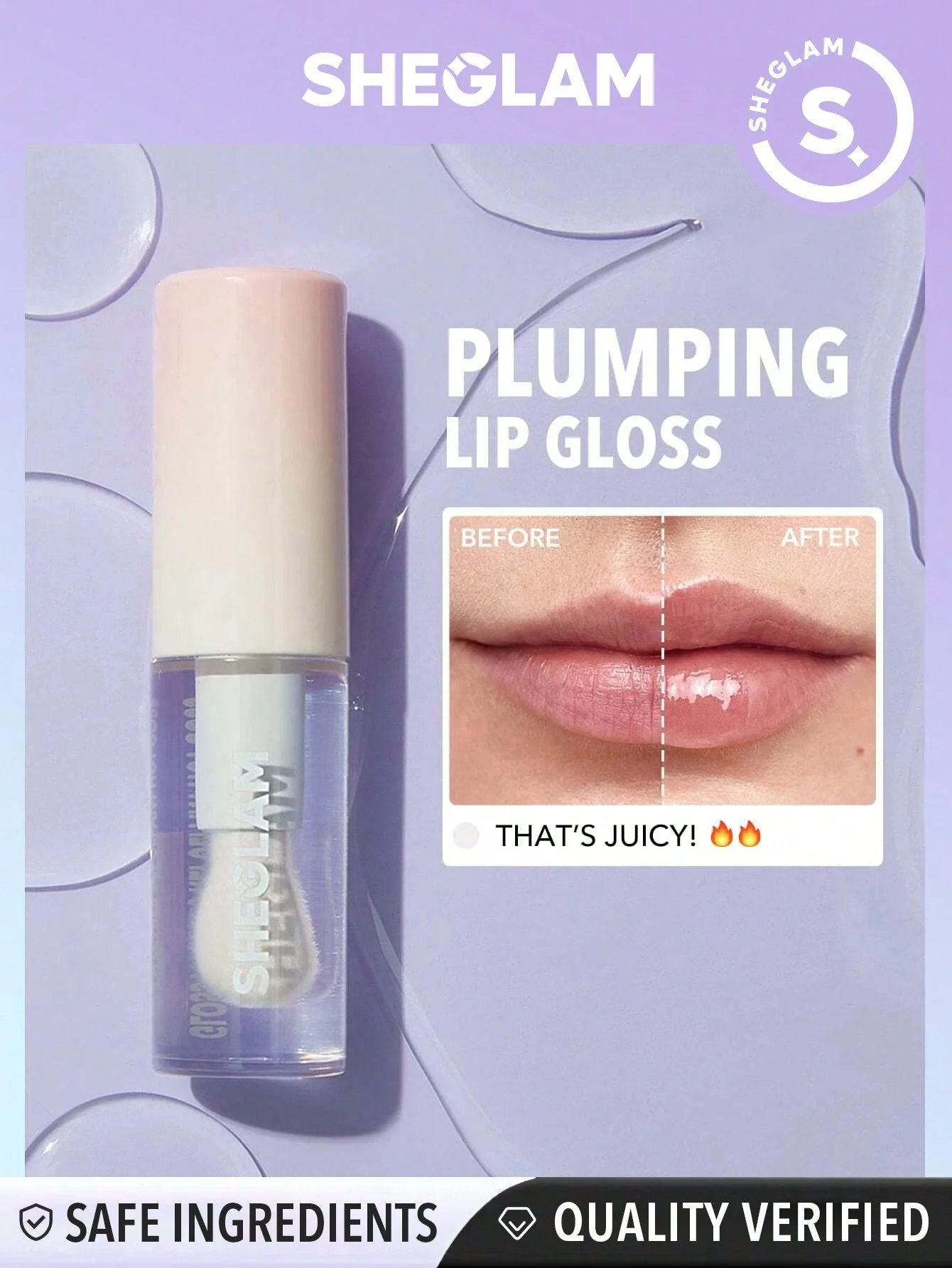 SHEGLAM Hot Goss Plumping Lip Gloss - Image 10