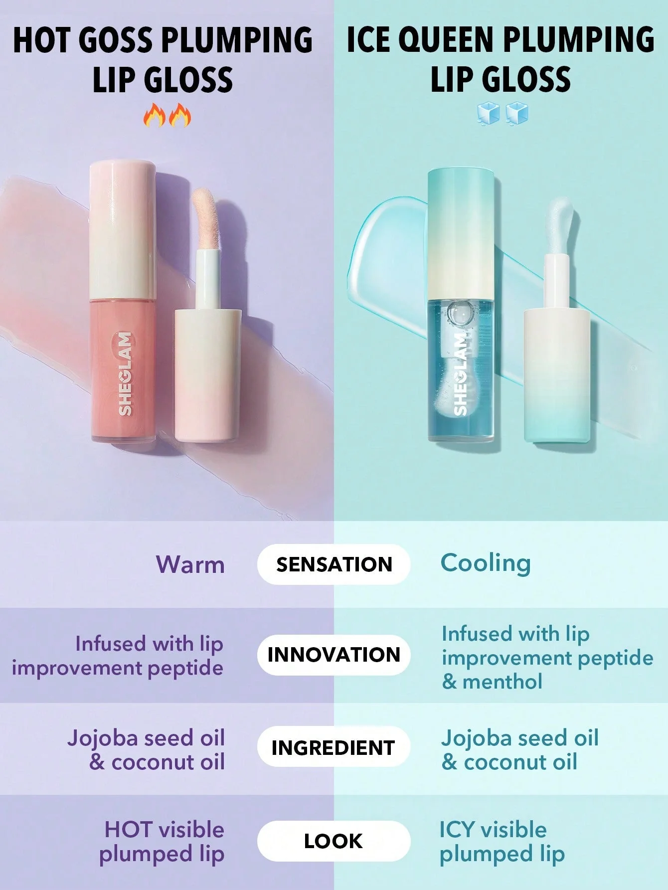 SHEGLAM Hot Goss Plumping Lip Gloss - Image 31