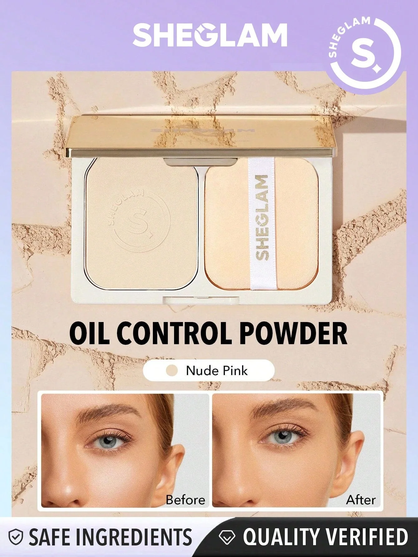 SHEGLAM Light Through Oil Control Powder - Image 3