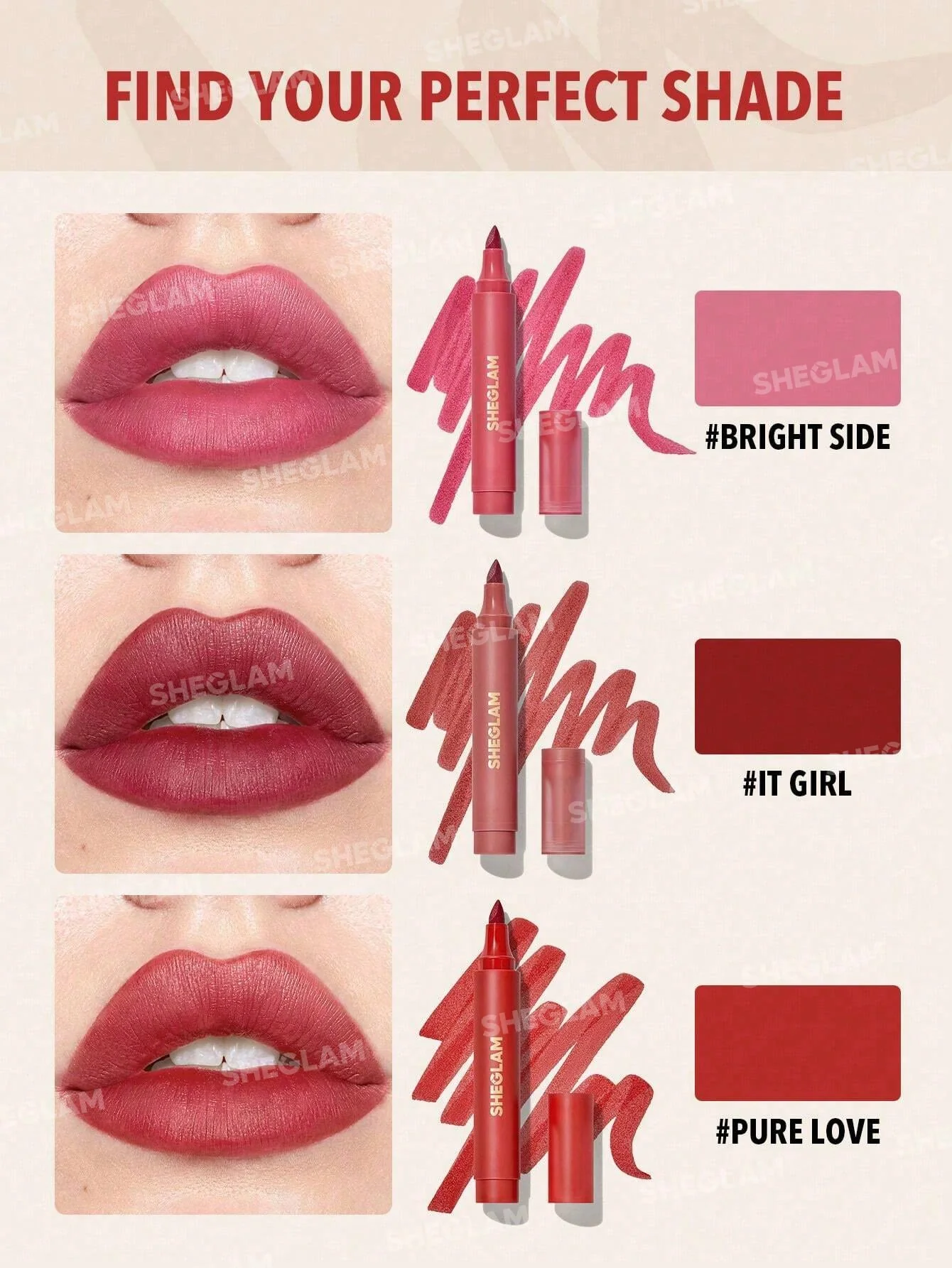 SHEGLAM Love Stained Lip Tint Marker - Image 14