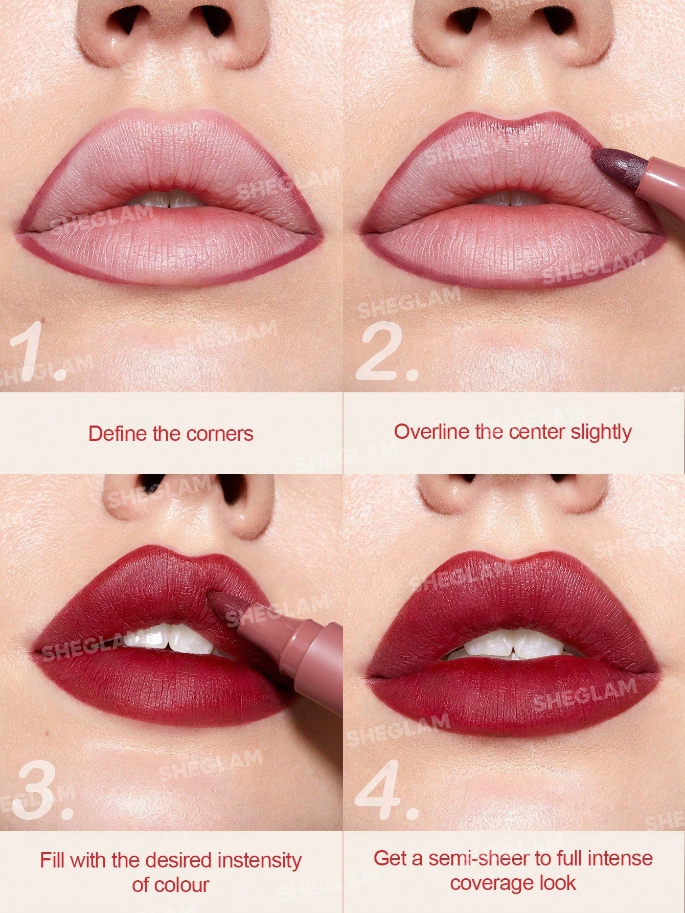 SHEGLAM Love Stained Lip Tint Marker - Image 5