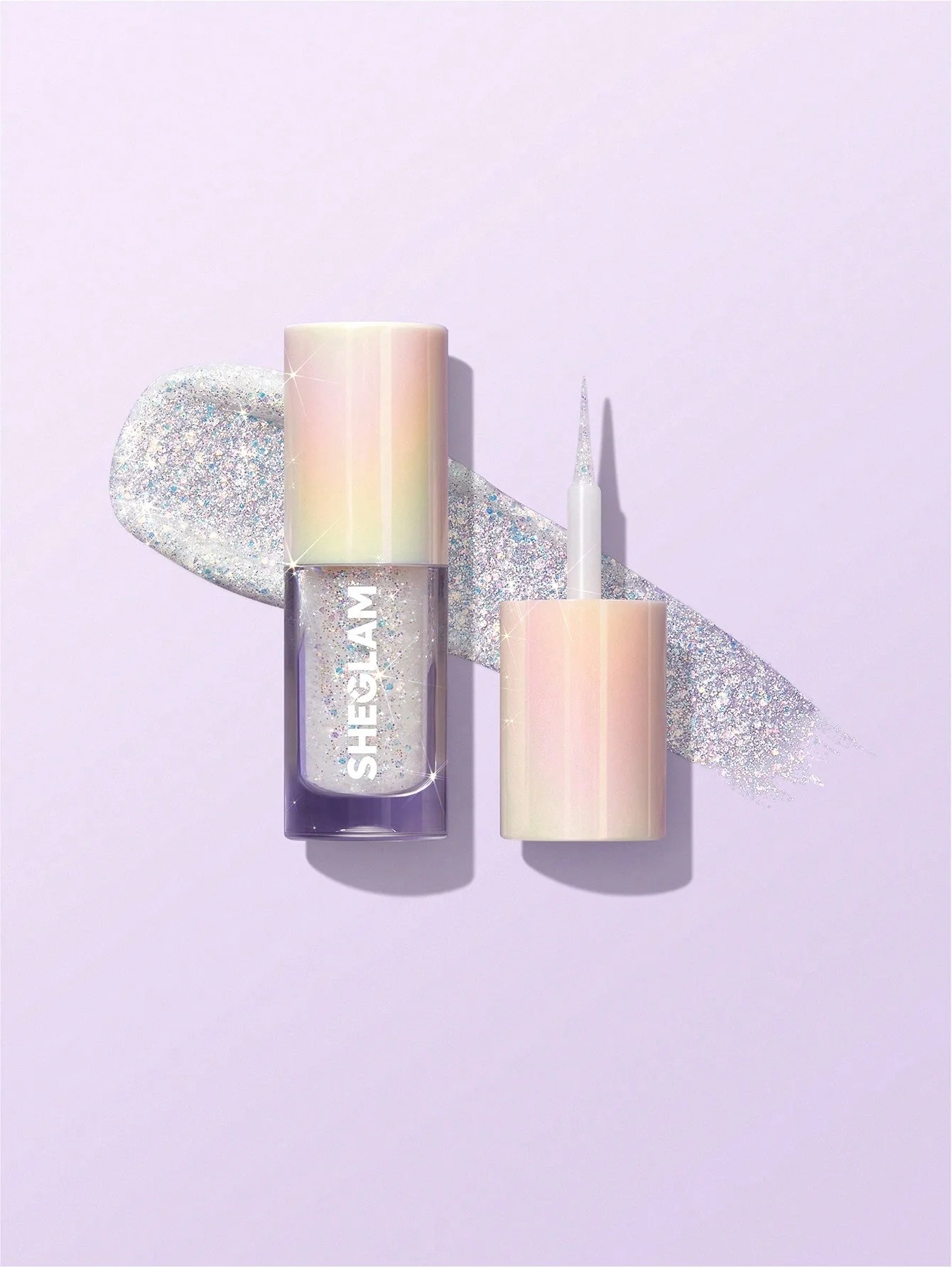 SHEGLAM Party Glitter Liner-Disco Ball  Liquid Eyeshadow Gel Silver High Shine Long Lasting Highly Pigmented Long Wear Liquid Liner - Image 36