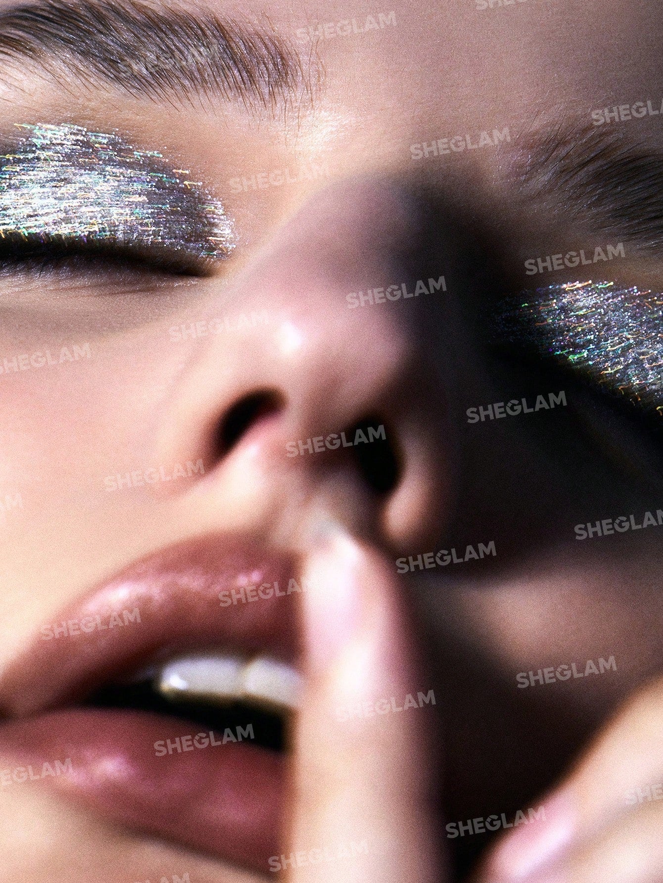 SHEGLAM Party Glitter Liner-Disco Ball  Liquid Eyeshadow Gel Silver High Shine Long Lasting Highly Pigmented Long Wear Liquid Liner FD - Image 7