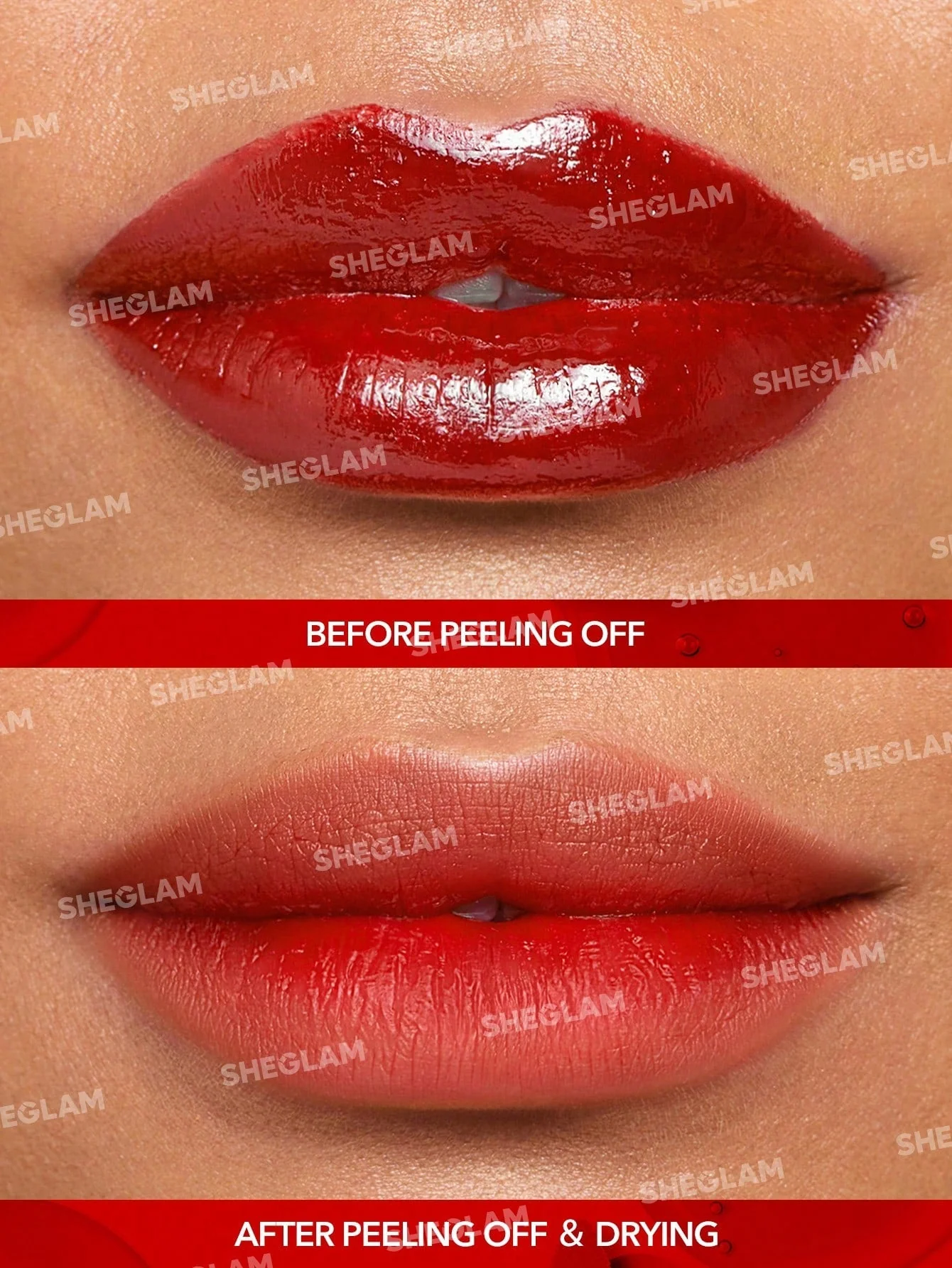 SHEGLAM Peel Talk Lip Tint-Tongue Twister Long-Lasting Waterproof Liquid Lipstick Peel Off Lip Stain High Pigment Tattoo Tint Black Friday Sale Gift Lip Tint - Image 10