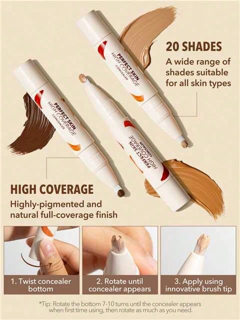 SHEGLAM Perfect Skin High Coverage Concealer - Image 14