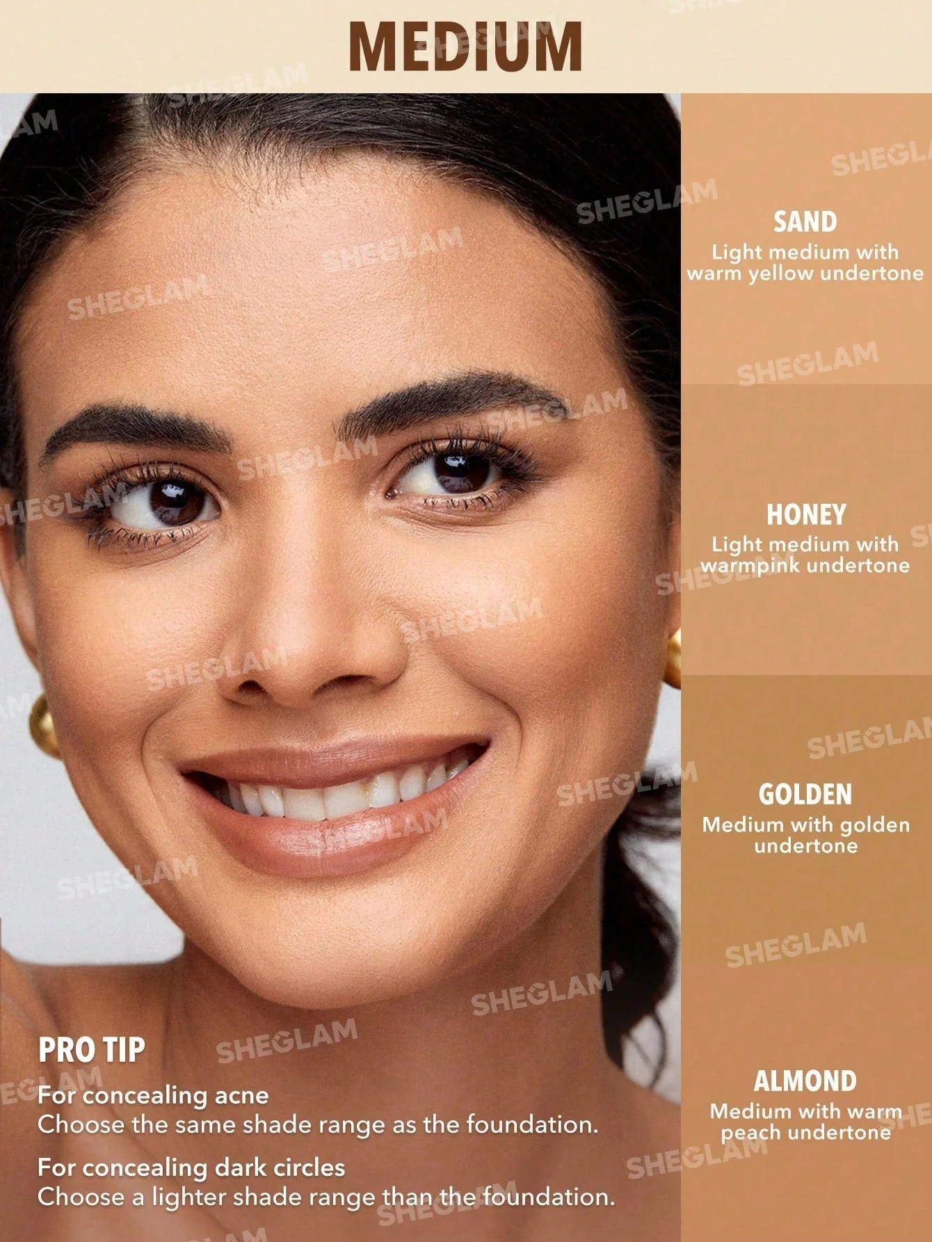 SHEGLAM Perfect Skin High Coverage Concealer - Image 16