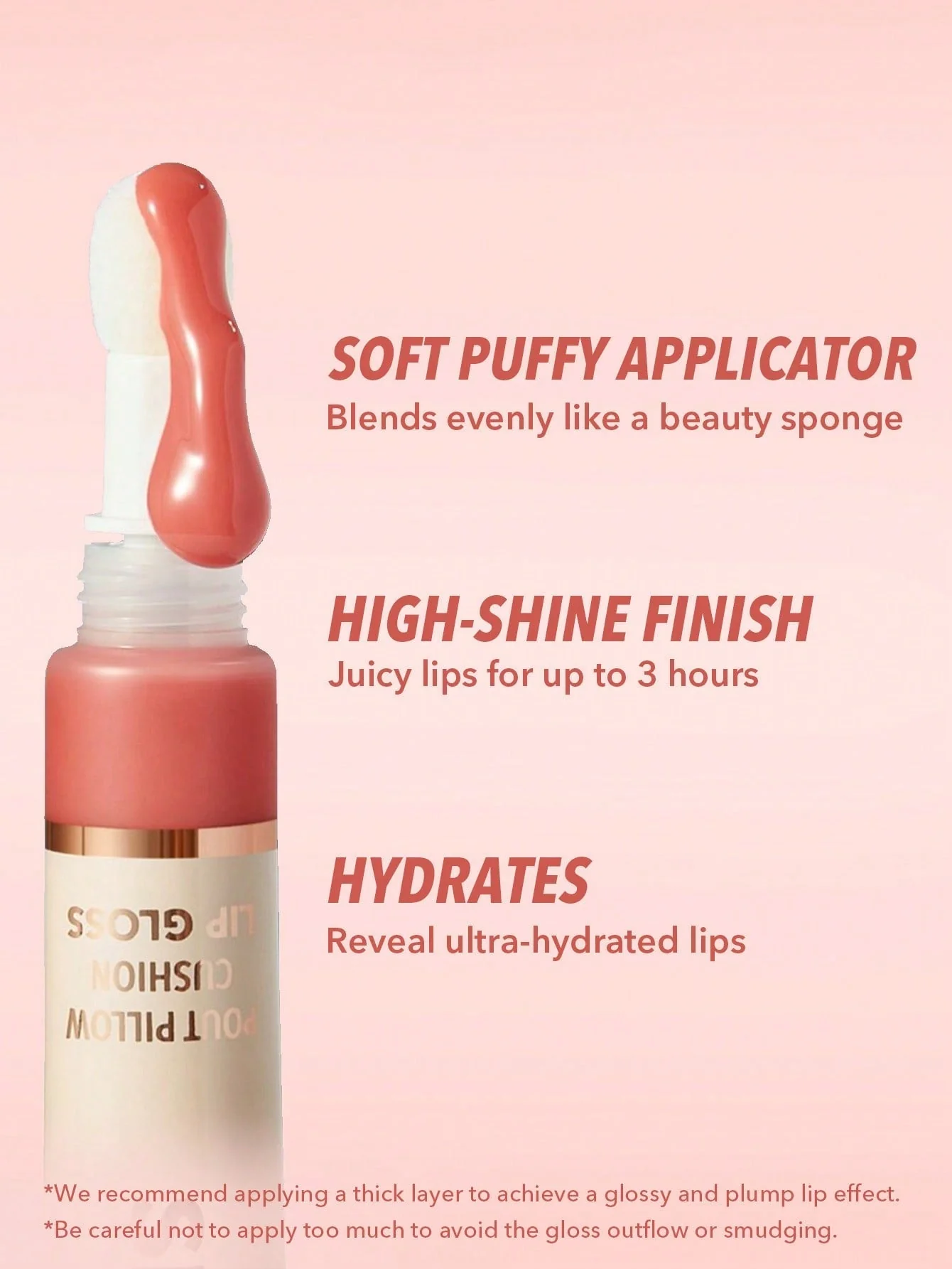 SHEGLAM Pout Pillow Cushion Lip Gloss - Image 7
