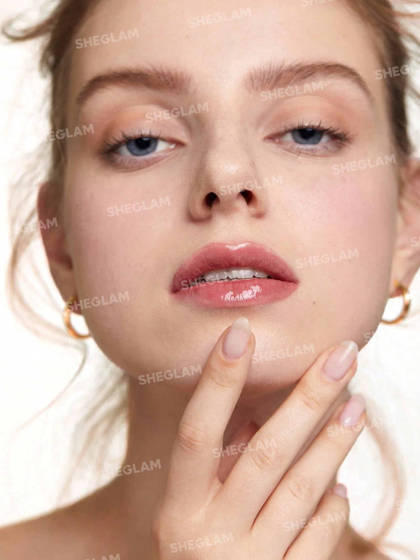 SHEGLAM Power Bouquet Lip Gloss -Power Petals  Shiny Tinted Moisturizing Lip Gloss Plumping Non-Sticky Lip Oil Repairing Cherry Blossom Extract Lip Care - Image 39