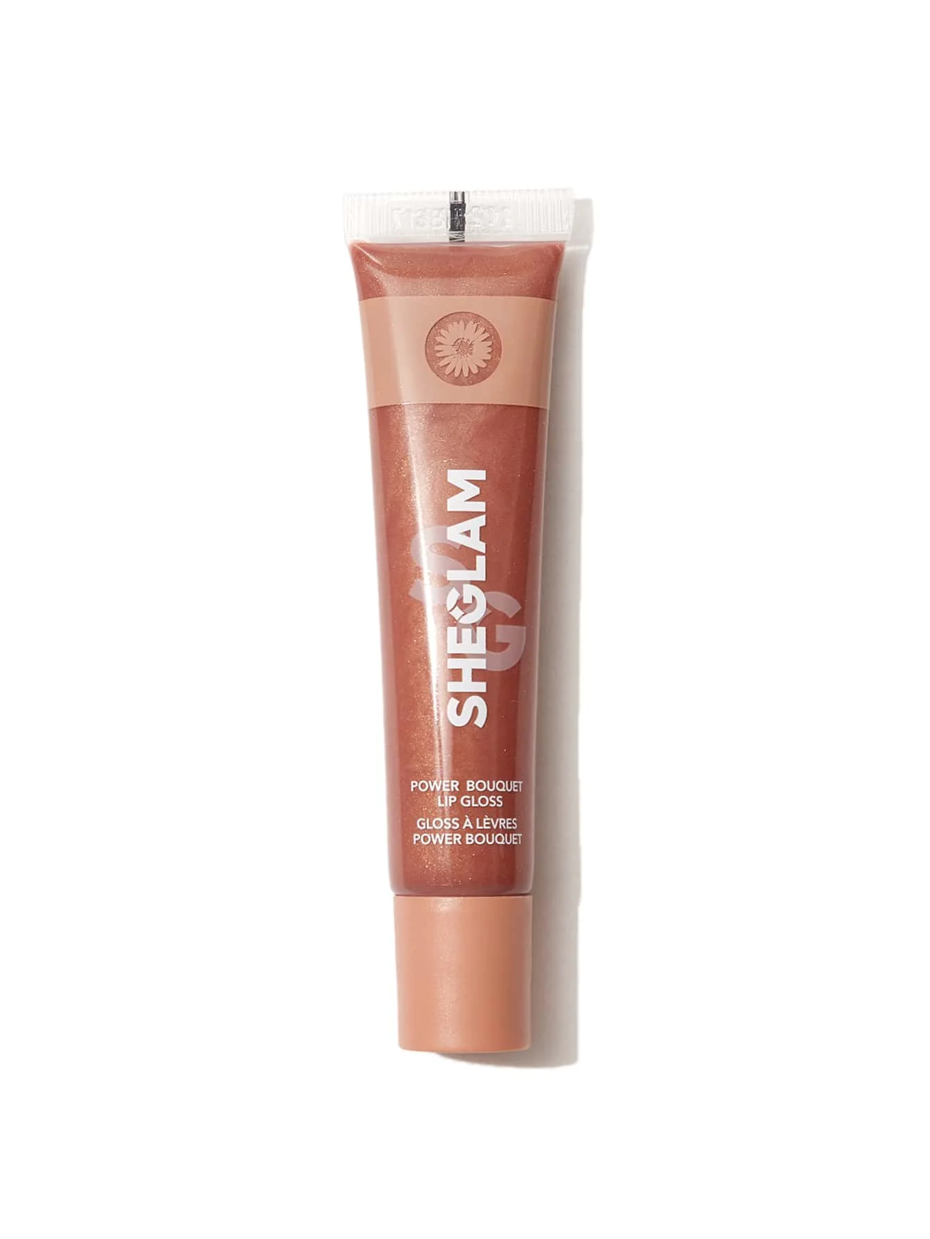 SHEGLAM Power Bouquet Lip Gloss -Power Petals  Shiny Tinted Moisturizing Lip Gloss Plumping Non-Sticky Lip Oil Repairing Cherry Blossom Extract Lip Care - Image 57