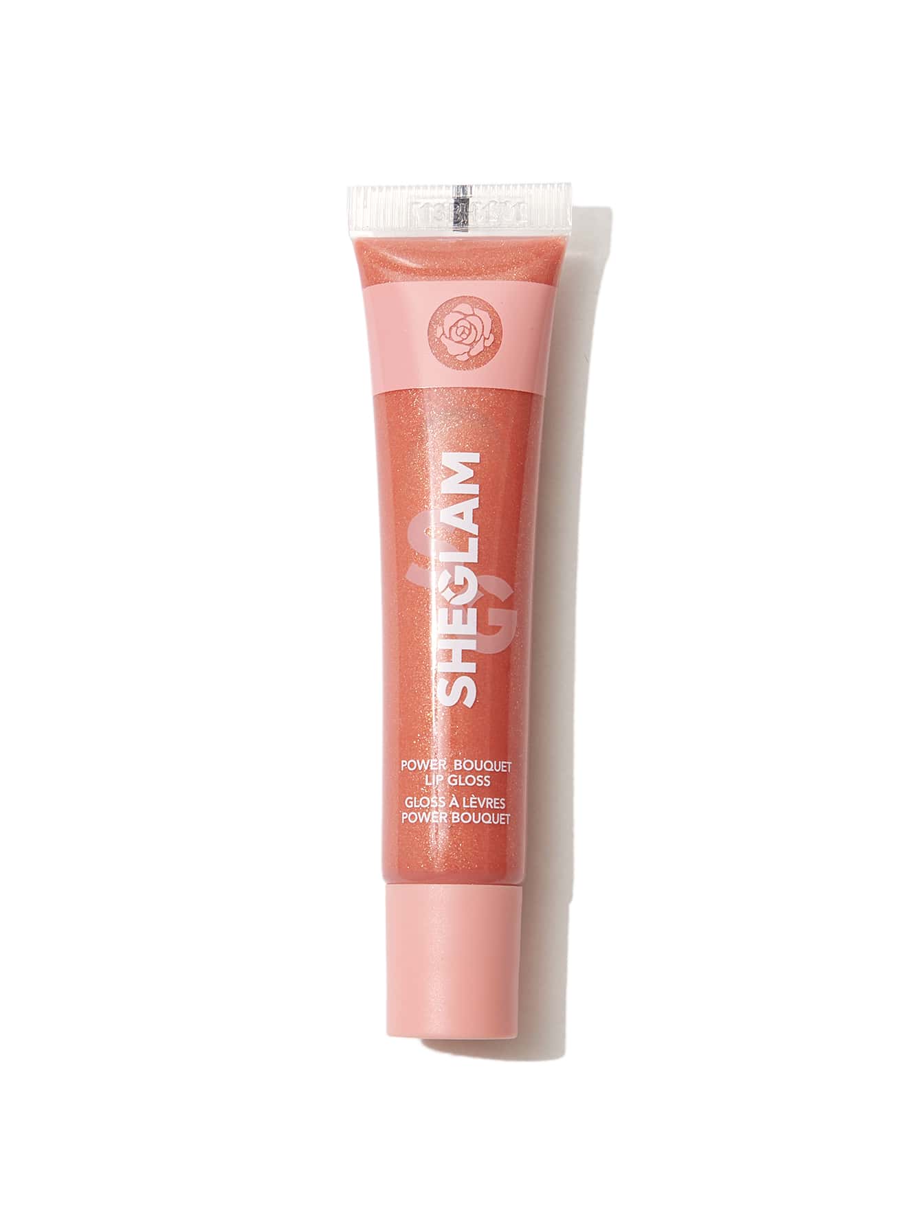 SHEGLAM Power Bouquet Lip Gloss -Power Petals  Shiny Tinted Moisturizing Lip Gloss Plumping Non-Sticky Lip Oil Repairing Cherry Blossom Extract Lip Care - Image 64