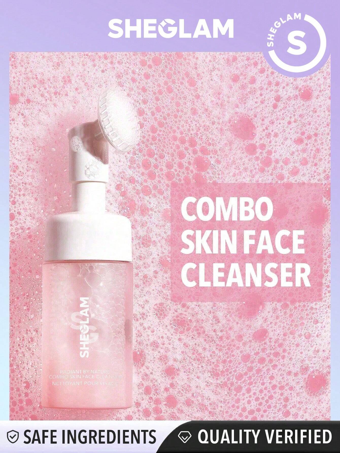 SHEGLAM Radiant By Nature Oily Skin Face Cleanser 100ml Hydrating Gentle Daily Facial Wash Liquid To Foam - Image 13
