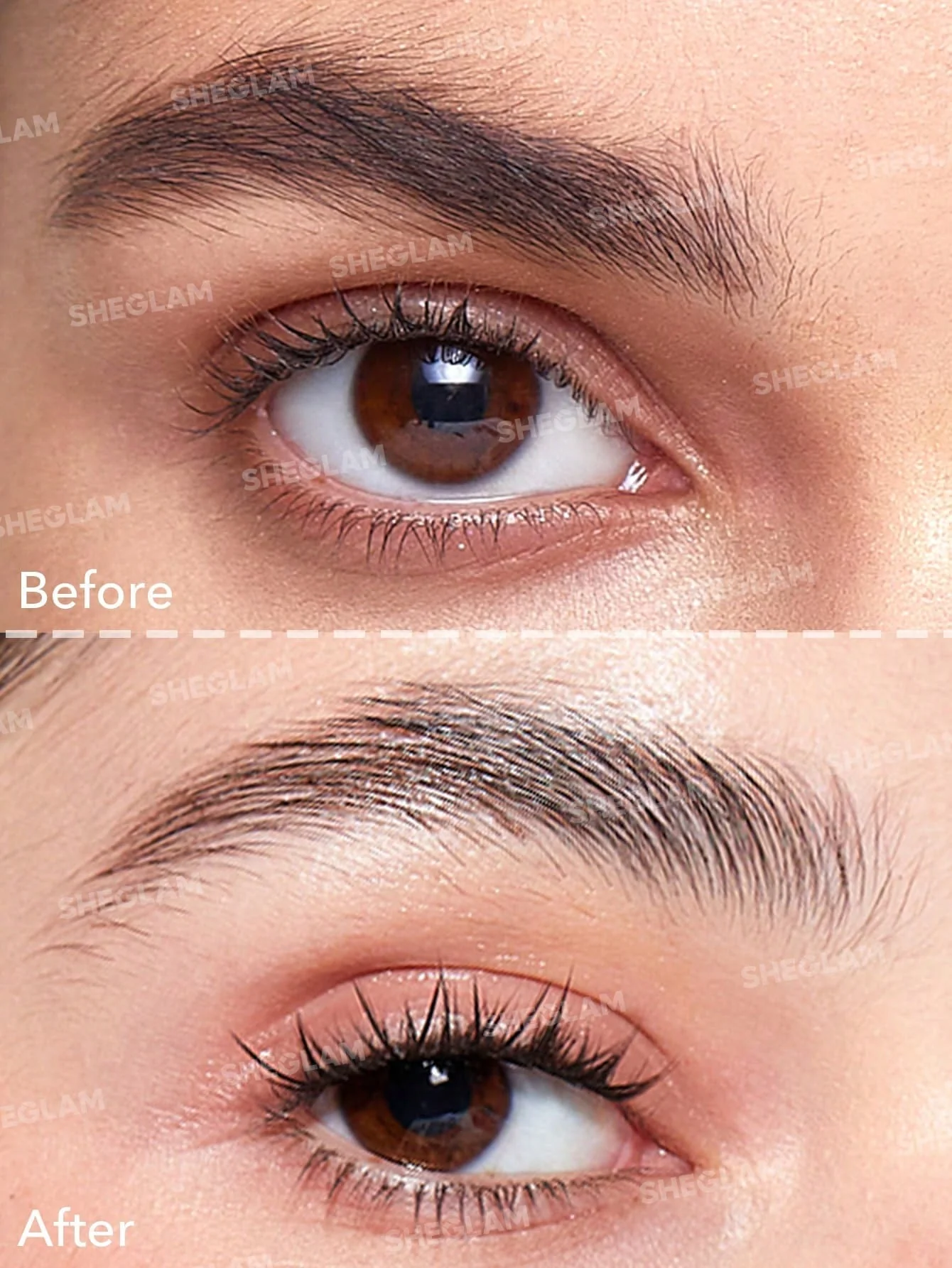 SHEGLAM Set Me Up Brow Hold-Crystal Clear  Waterproof Eyebrow Gel - Image 3