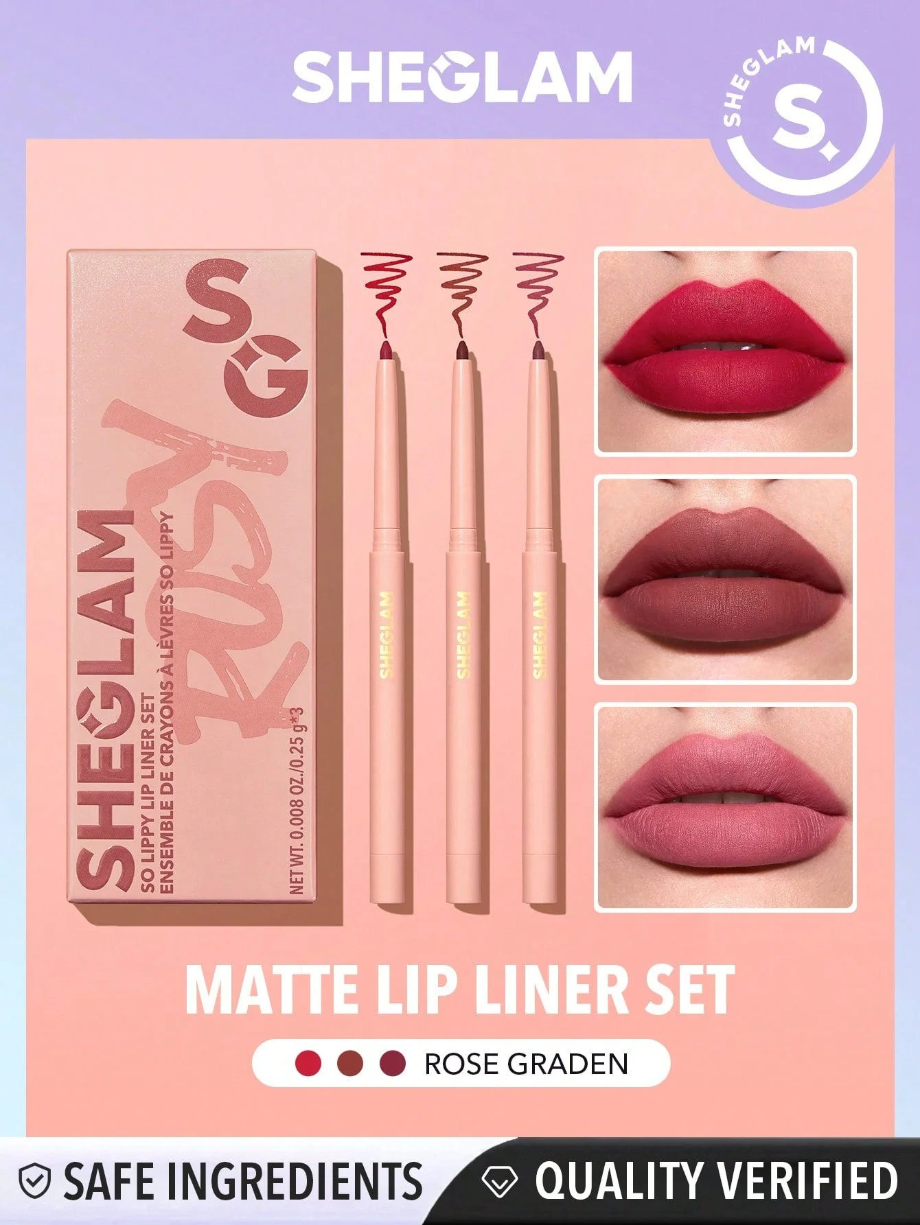SHEGLAM So Lippy Lip Liner Set - Image 20