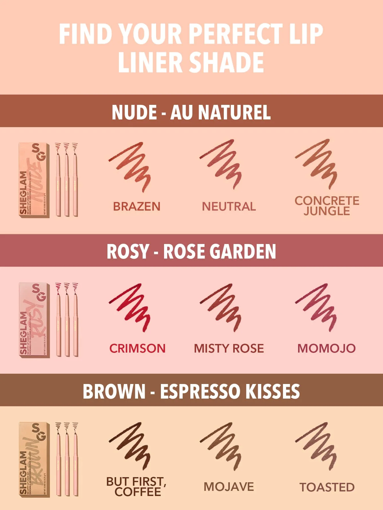 SHEGLAM So Lippy Lip Liner Set - Image 8