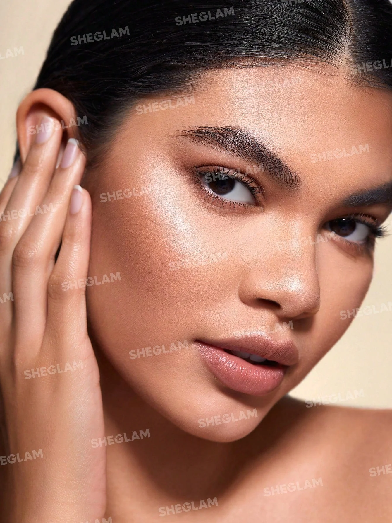SHEGLAM STEREO FACE Six-NUDE  6-Color Powder Contour Palette - Image 4