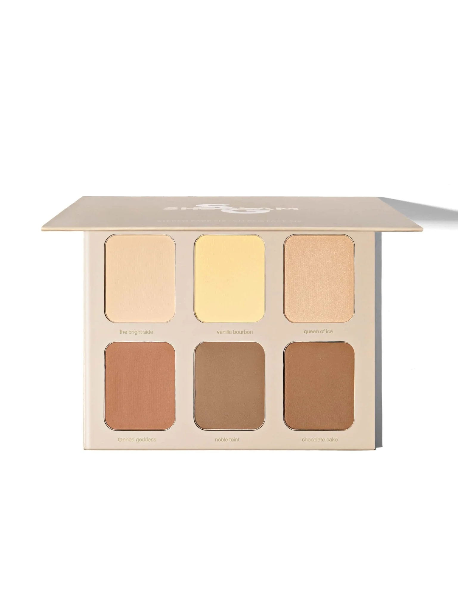 SHEGLAM STEREO FACE Six-NUDE  6-Color Powder Contour Palette - Image 7