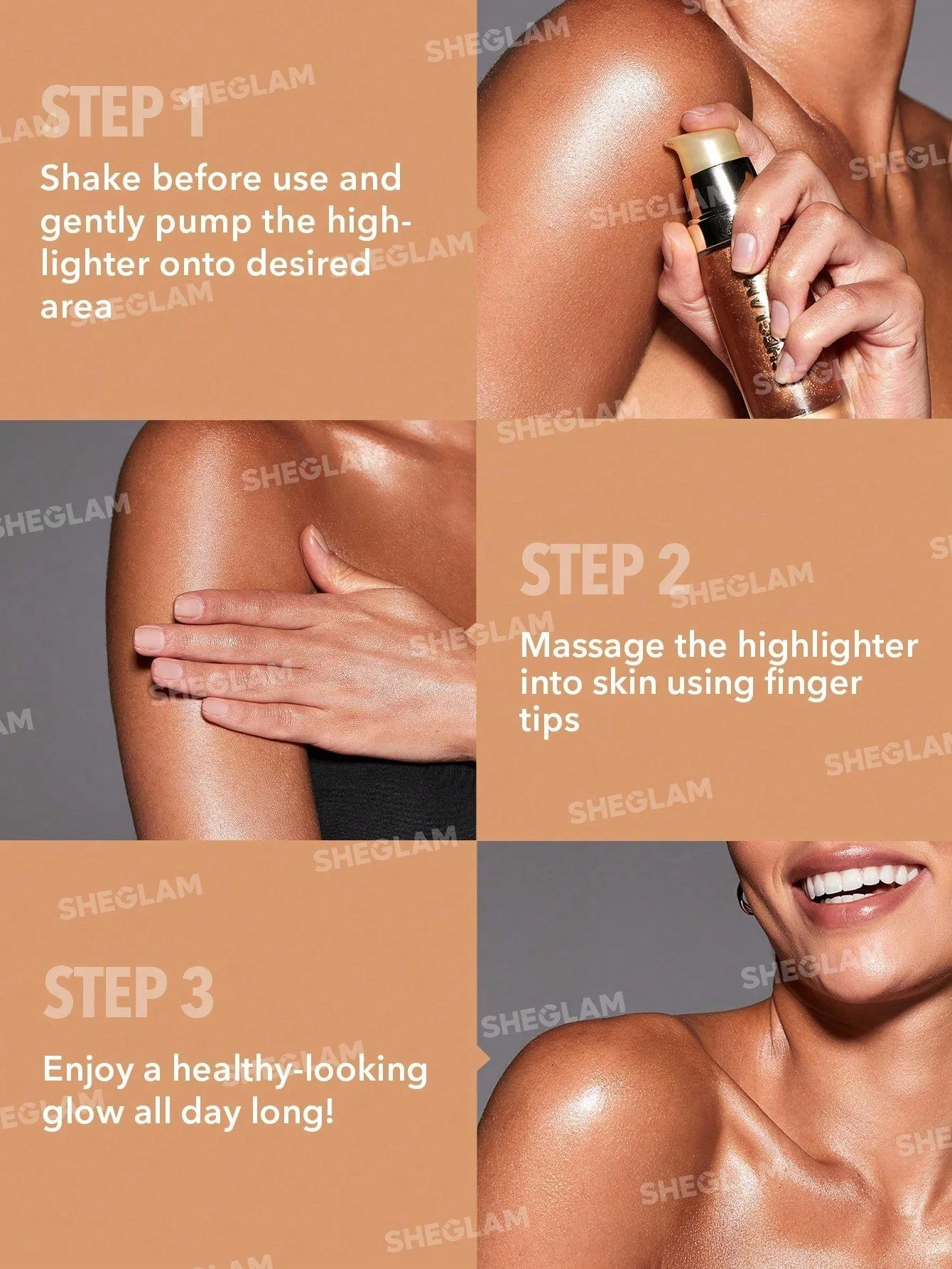 SHEGLAM Sunkissed Body Highlighter - Image 4