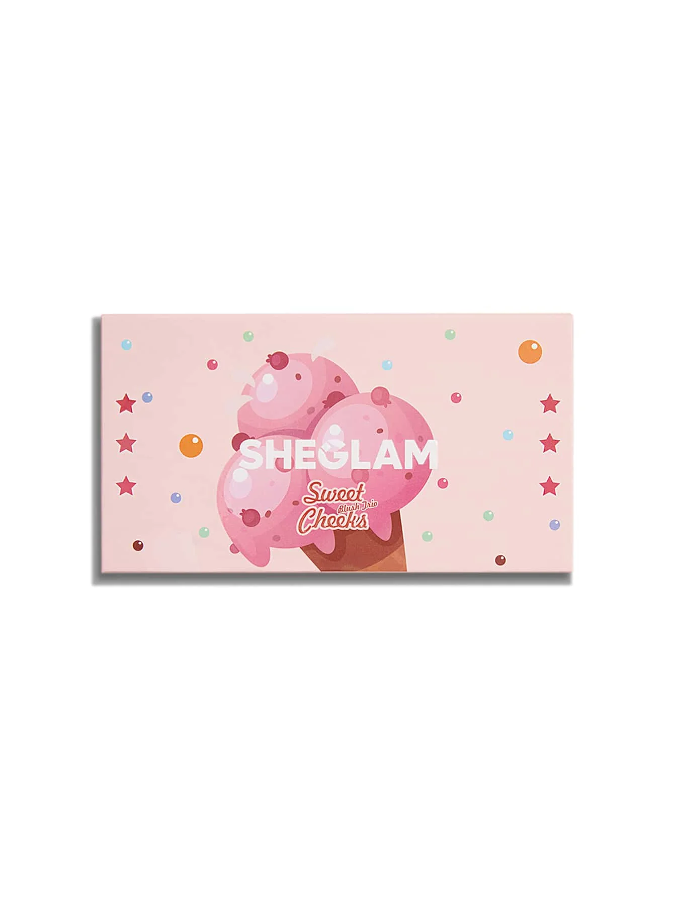 SHEGLAM Sweet Cheeks Blush Trio-Enamored 3-Clolor Powder Blush Palette - Image 11