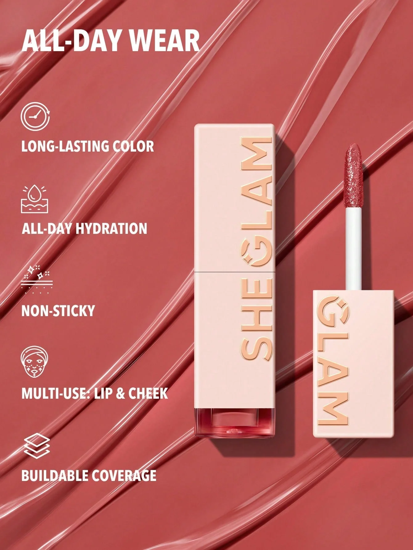 SHEGLAM Take A Hint Lip Tint-Level Up - Image 16