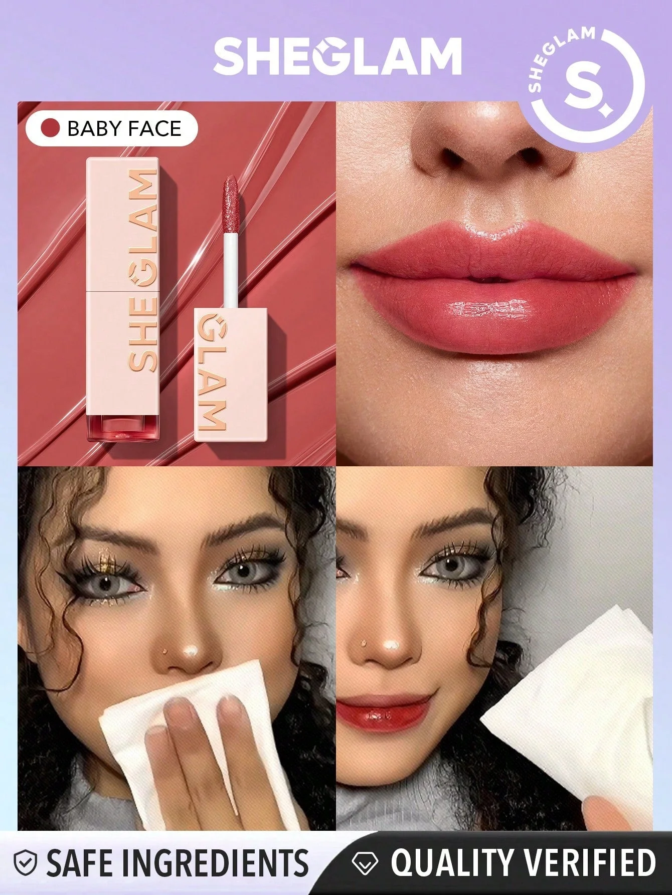 SHEGLAM Take A Hint Lip Tint-Level Up - Image 3