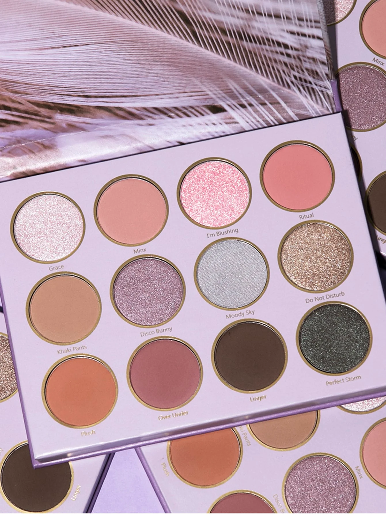 SHEGLAM Violet Vision Palette 12-Clolor Matte Shimmer Eyeshadow Palette - Image 17