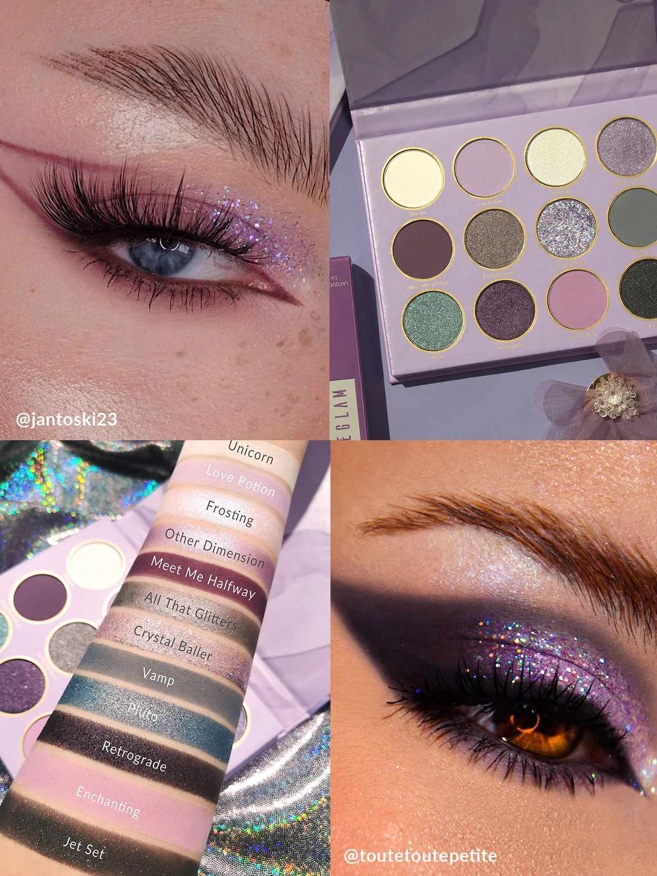 SHEGLAM Violet Vision Palette 12-Clolor Matte Shimmer Eyeshadow Palette - Image 7