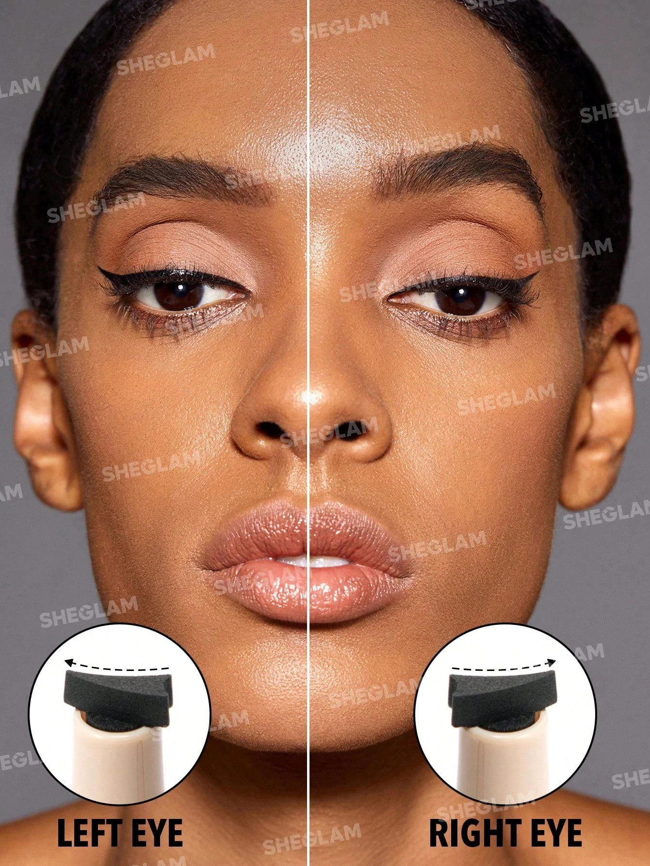 SHEGLAM Wing It Waterproof Liner Duo - Black 2 In 1 Waterproof Liquid Eyeliner - Image 21