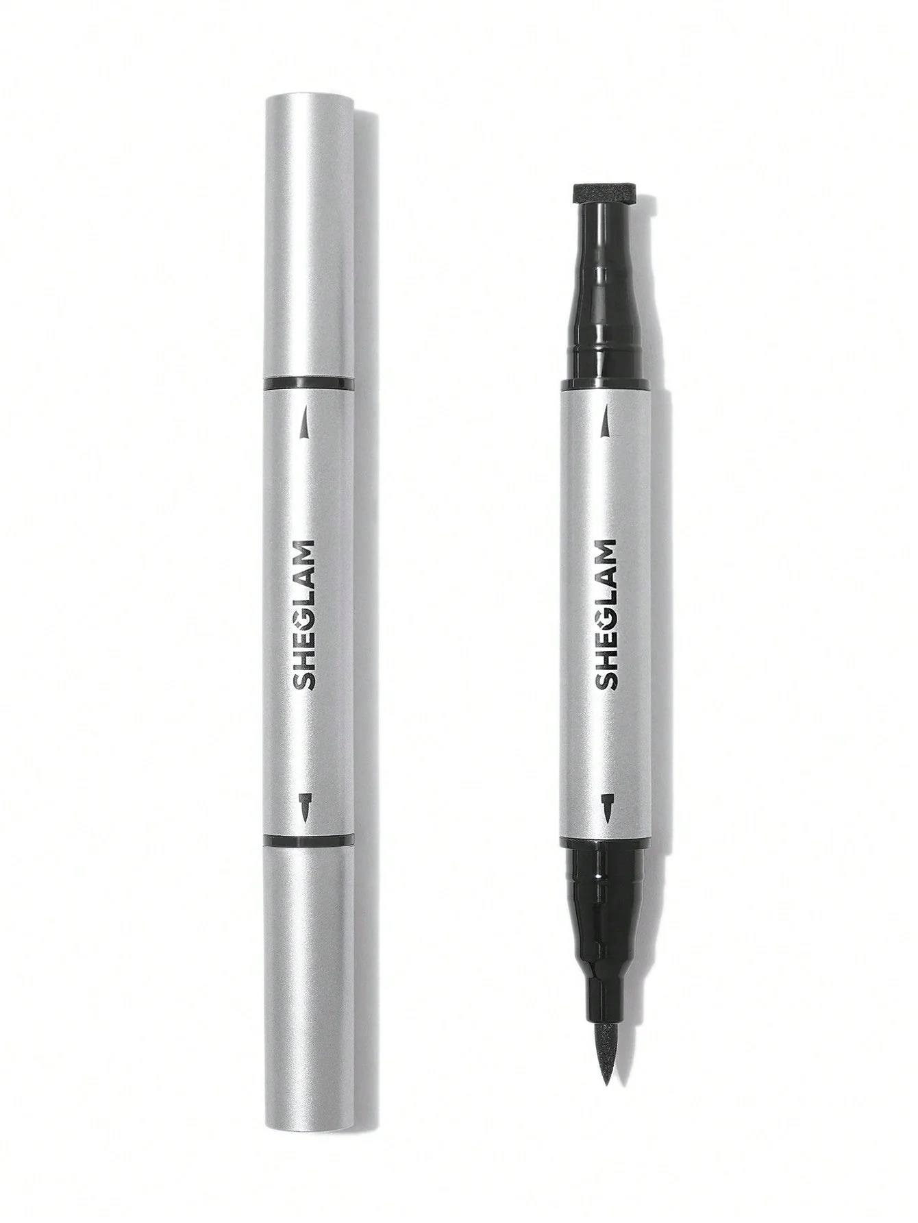 SHEGLAM Wing It Waterproof Liner Duo - Black 2 In 1 Waterproof Liquid Eyeliner FD - Image 14