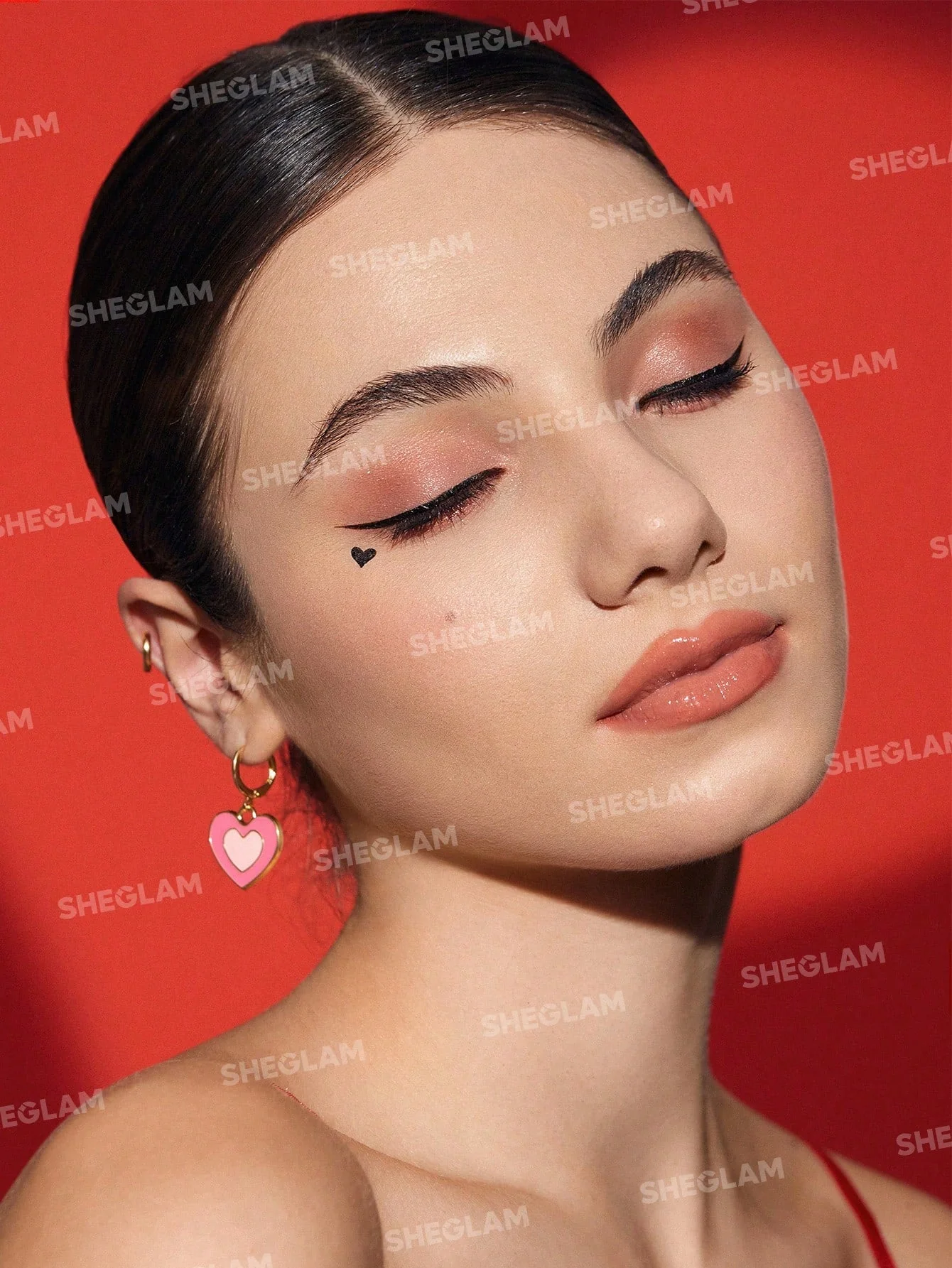 SHEGLAM Wing It Waterproof Liner Duo - Black 2 In 1 Waterproof Liquid Eyeliner FD - Image 16