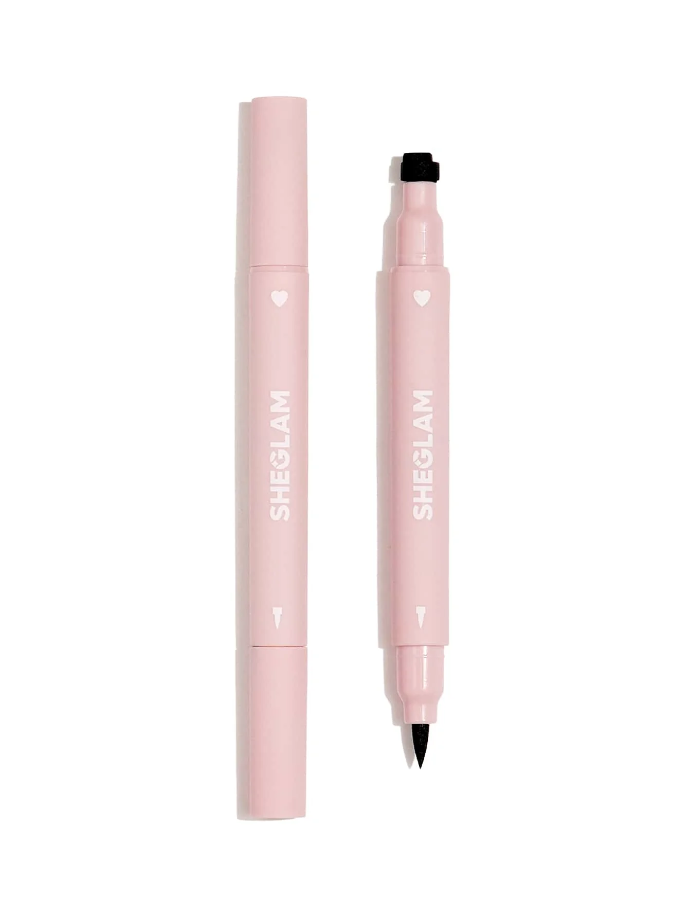 SHEGLAM Wing It Waterproof Liner Duo - Black 2 In 1 Waterproof Liquid Eyeliner FD - Image 20