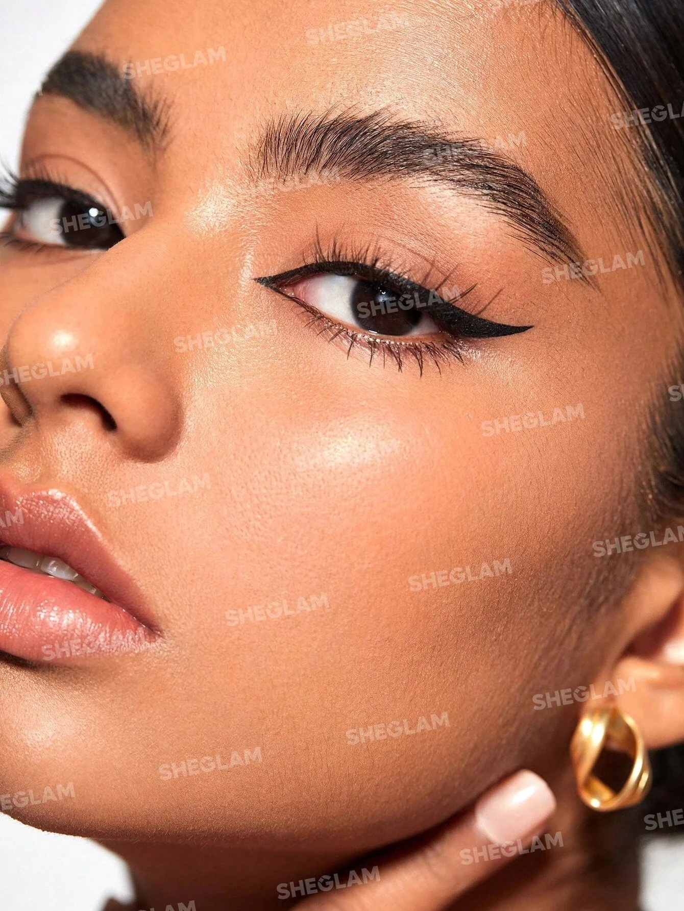 SHEGLAM Wing It Waterproof Liner Duo - Black 2 In 1 Waterproof Liquid Eyeliner FD - Image 28