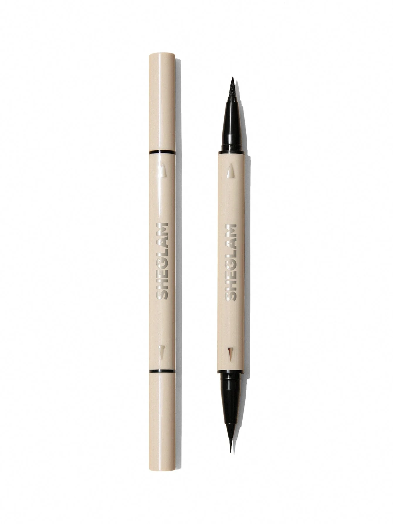 SHEGLAM Wing It Waterproof Liner Duo - Black 2 In 1 Waterproof Liquid Eyeliner FD - Image 33
