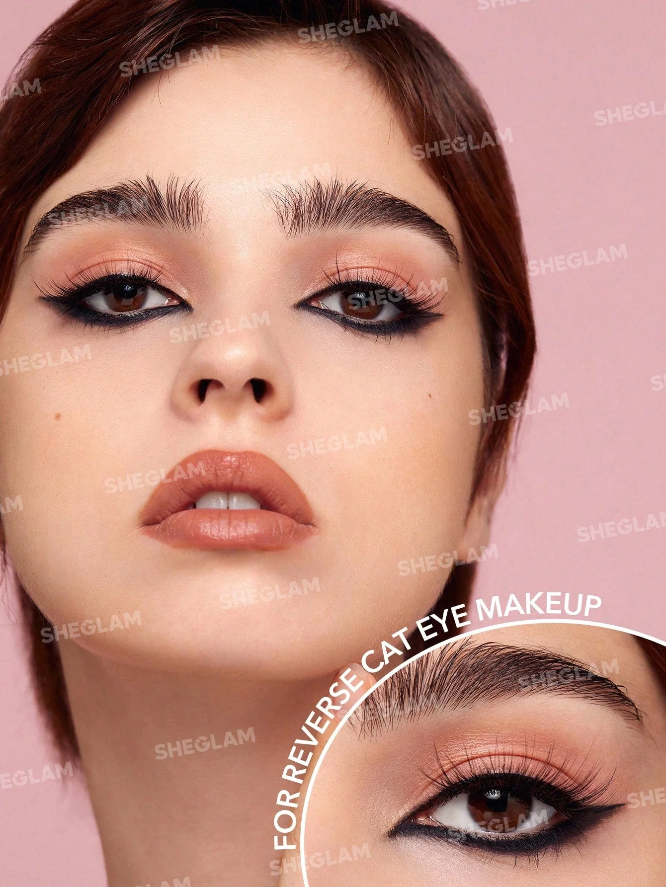 SHEGLAM Wing It Waterproof Liner Duo - Black 2 In 1 Waterproof Liquid Eyeliner FD - Image 37