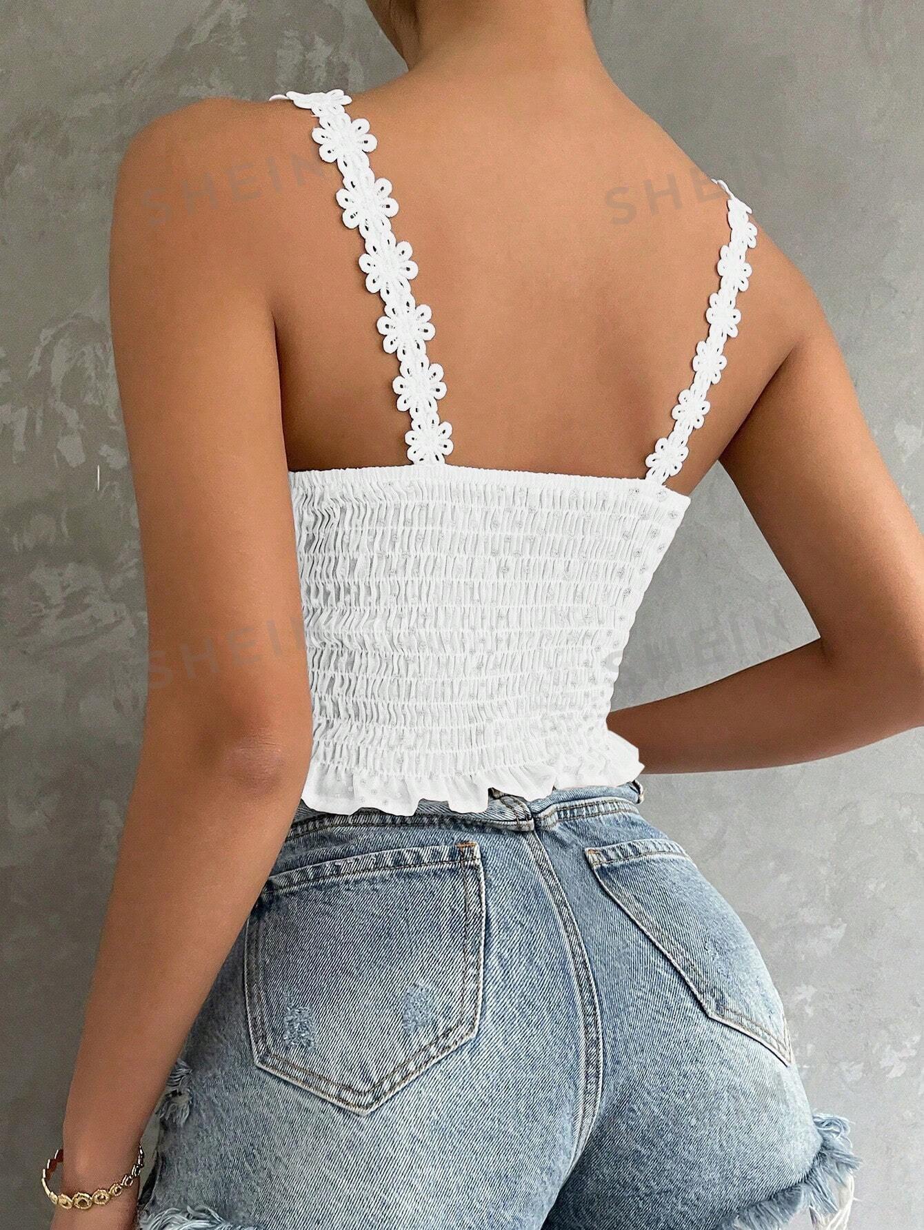 SHEIN Guipure Lace Cami Top - Image 2