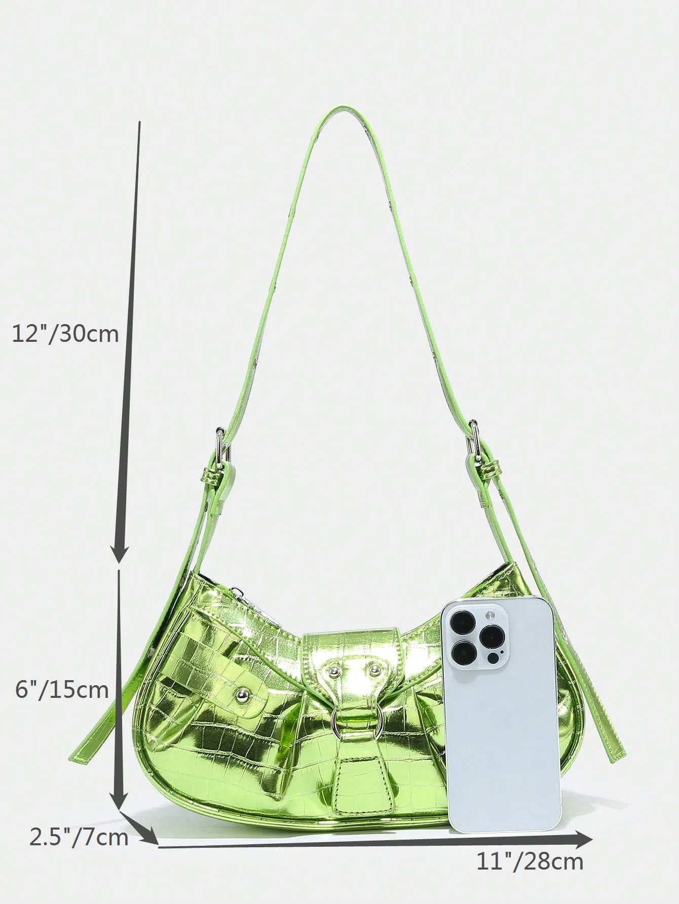 SHEIN Lightweight Portable Fashionable Gothic Style Bag - Image 4