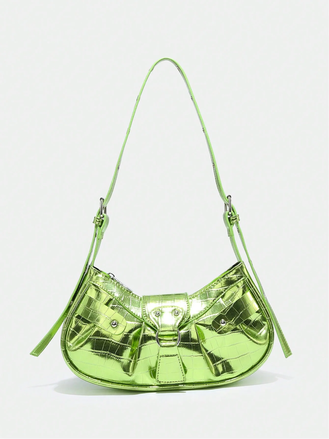 SHEIN Lightweight Portable Fashionable Gothic Style Bag - Image 6