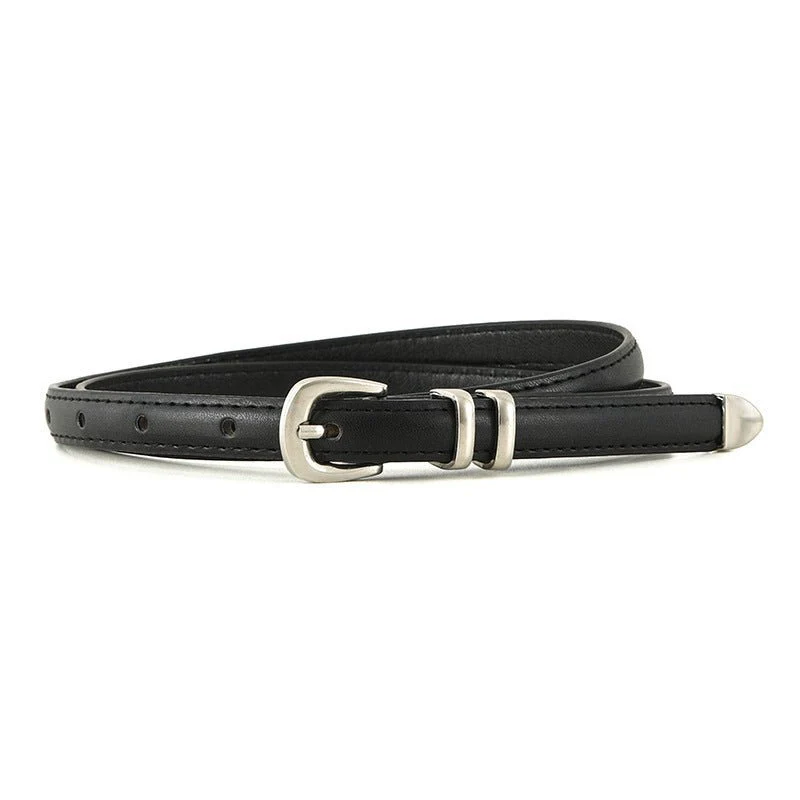 Simple Buckle Thin Women Belt - Image 7