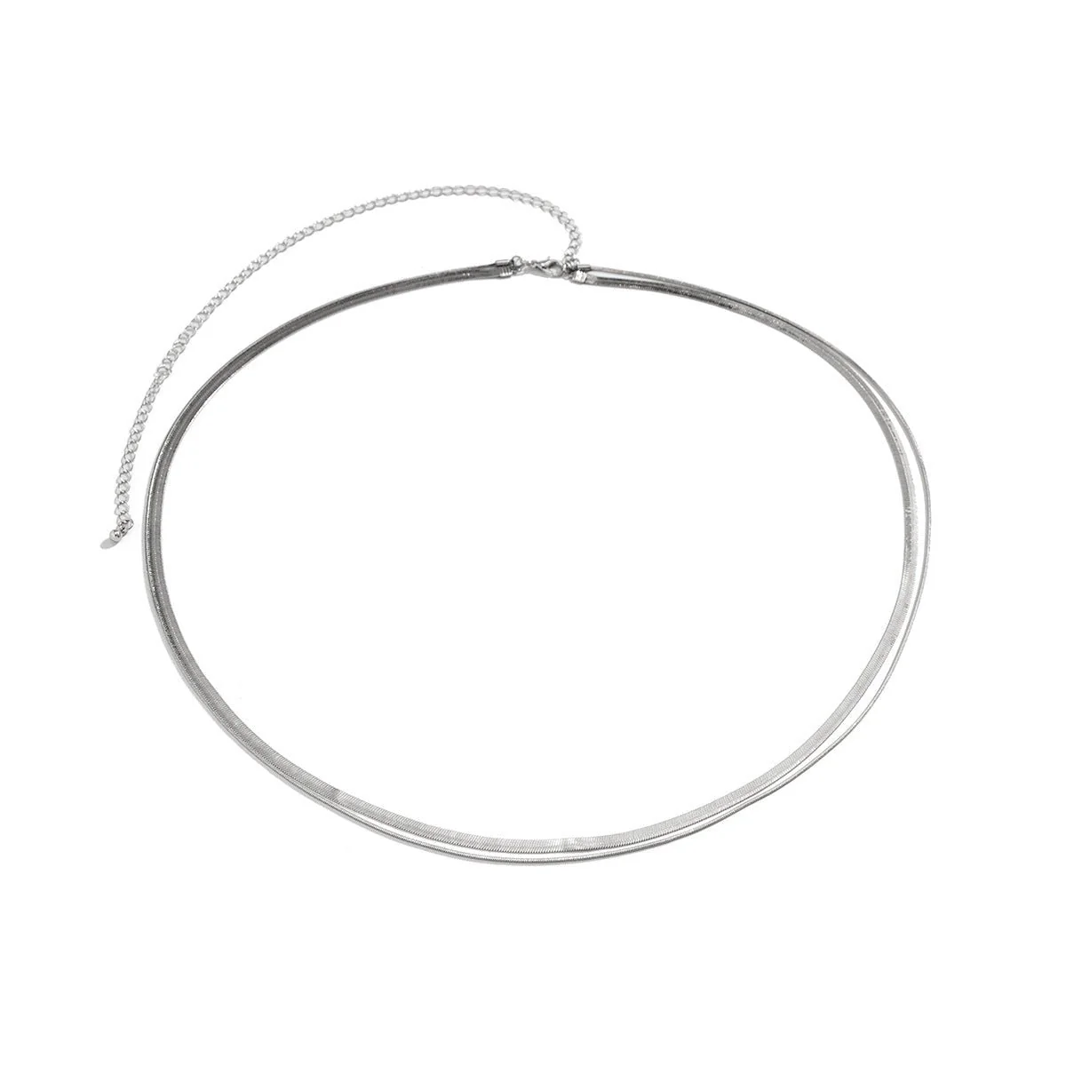 Simple double-layer snake bone chain women's body chain - Image 8