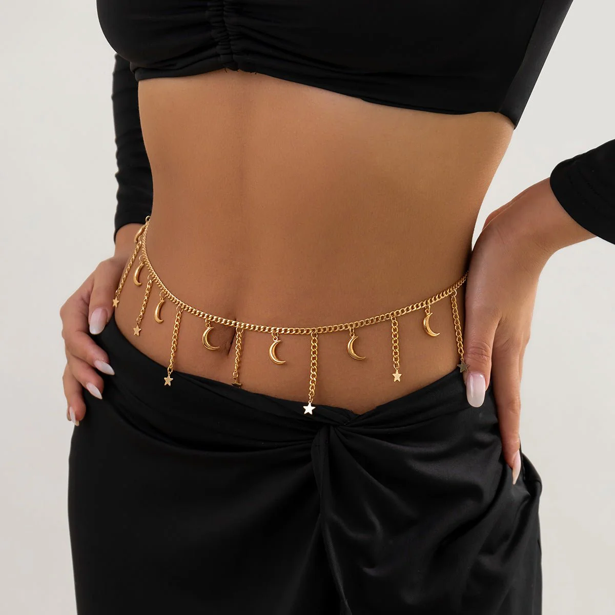 Simple three-layer women's body chain FD - Image 4