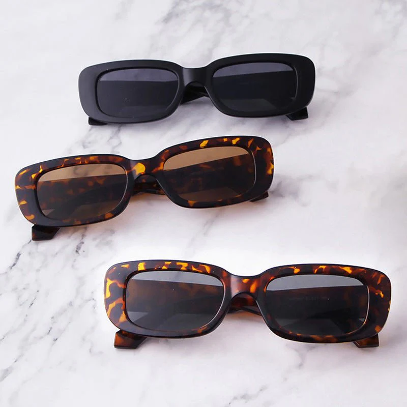 Small frame sunglasses simple square 2025 new sunglasses FD - Image 19