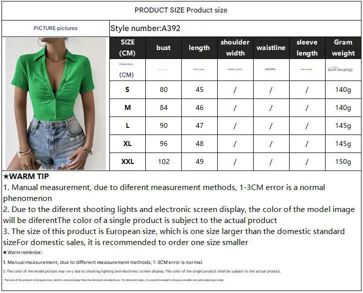 Solid color fashion breathable knitted short shirt short sleeve women's top - Image 7
