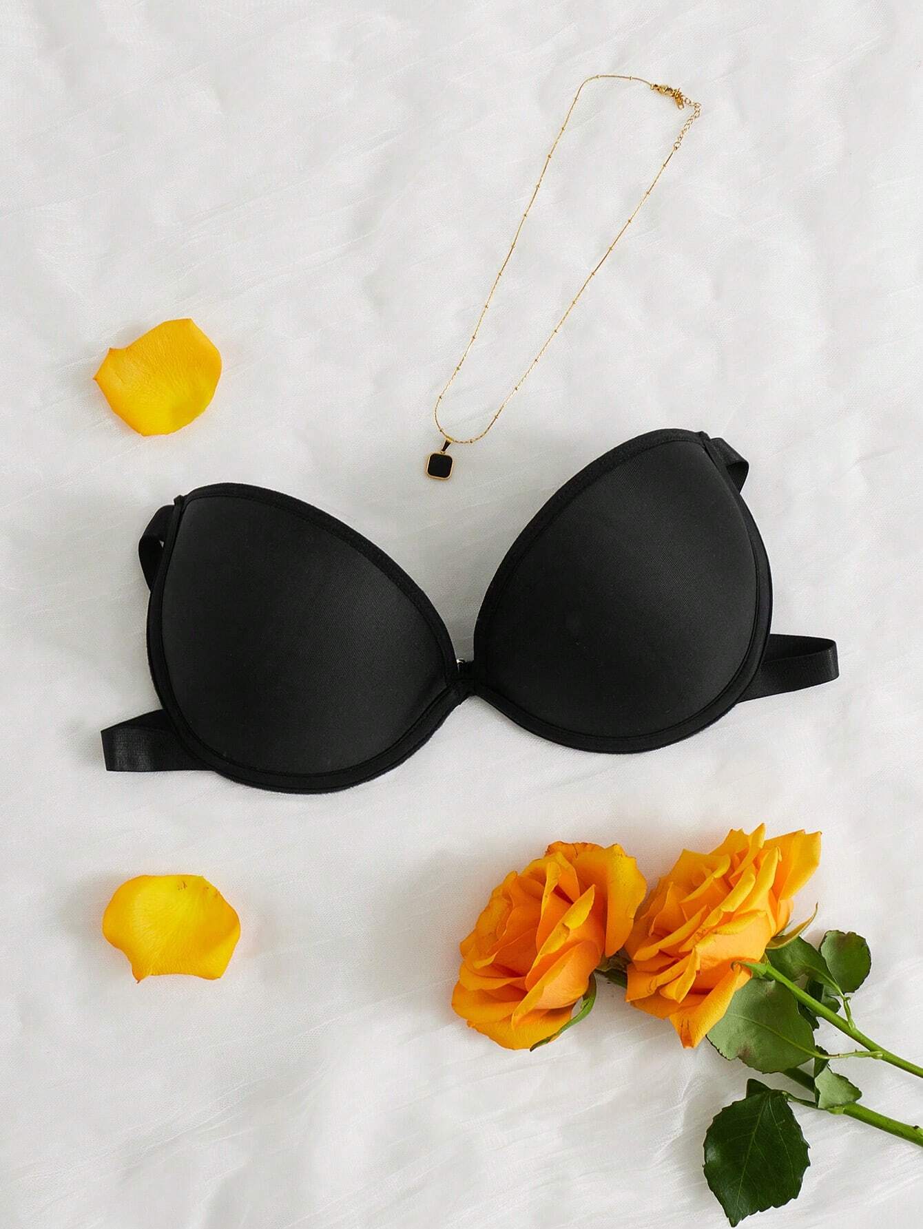 Solid Strapless Underwire Bra - Image 11