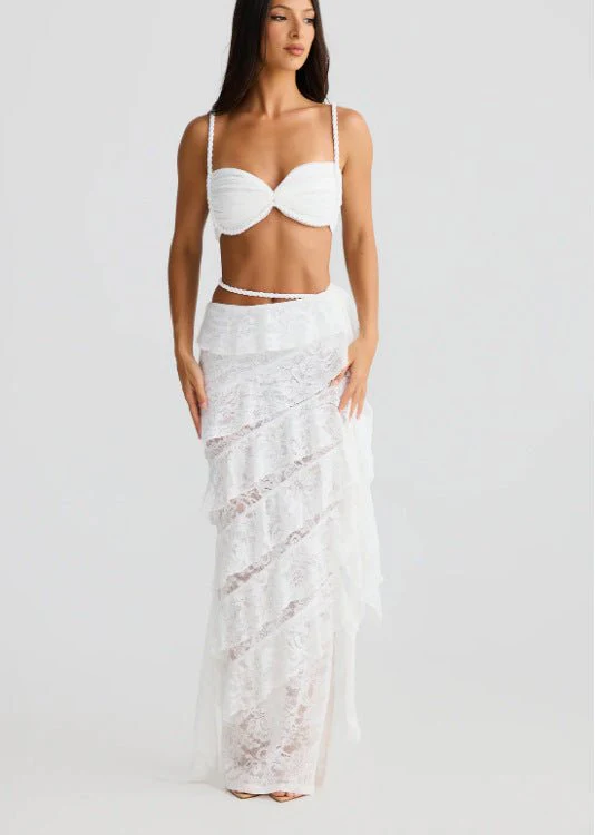 Solis Lace | 2-Piece Halter Suspender & Hip-Wrap Maxi Set - Image 7