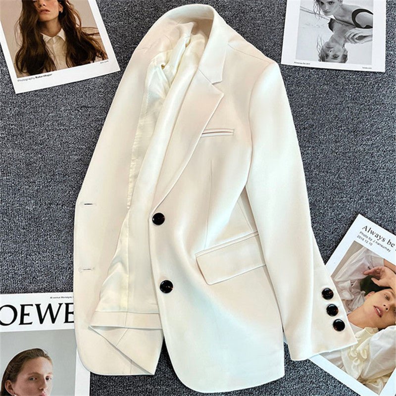 Straight Edge | Single-Breasted Slim Blazer - Image 13