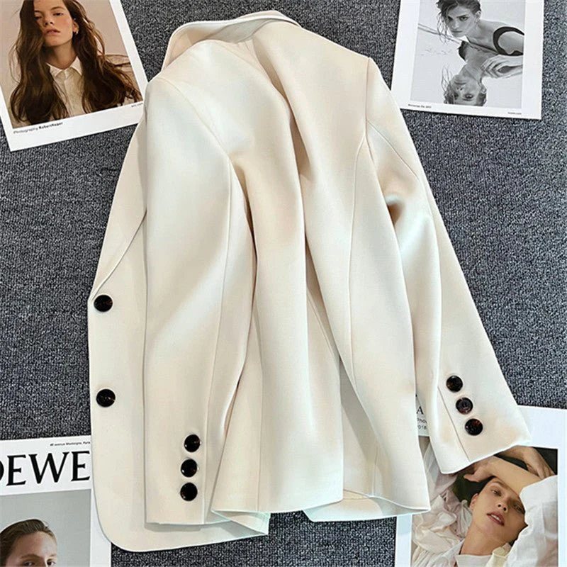 Straight Edge | Single-Breasted Slim Blazer - Image 15