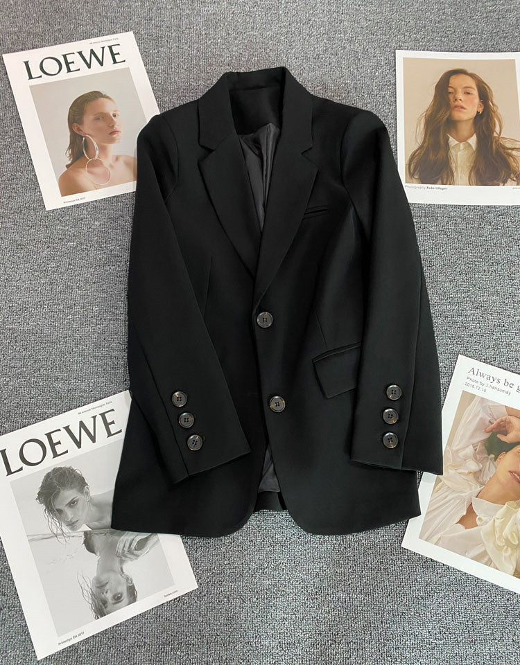 Straight Edge | Single-Breasted Slim Blazer - Image 26